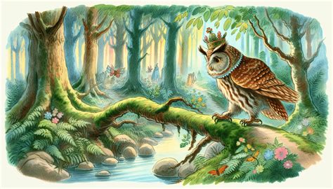  The Wise Owl -  A Colombian Tale Whispering Wisdom Across Centuries!